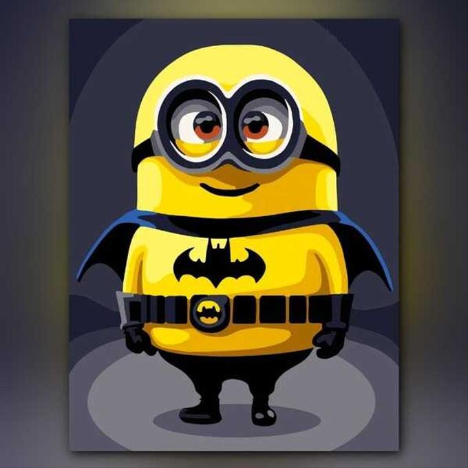أدوات رسم لوحة مينوين باتمان