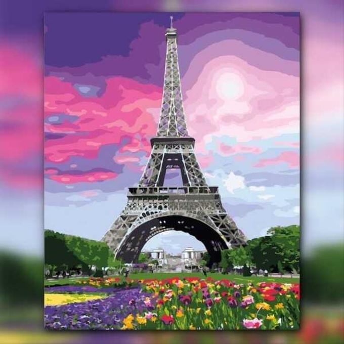أدوات رسم لوحة برج إيفّل