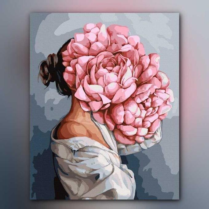 أدوات رسم لوحة توهج الأزهار