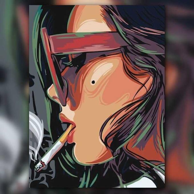 أدوات رسم لوحة نظرة عميقة