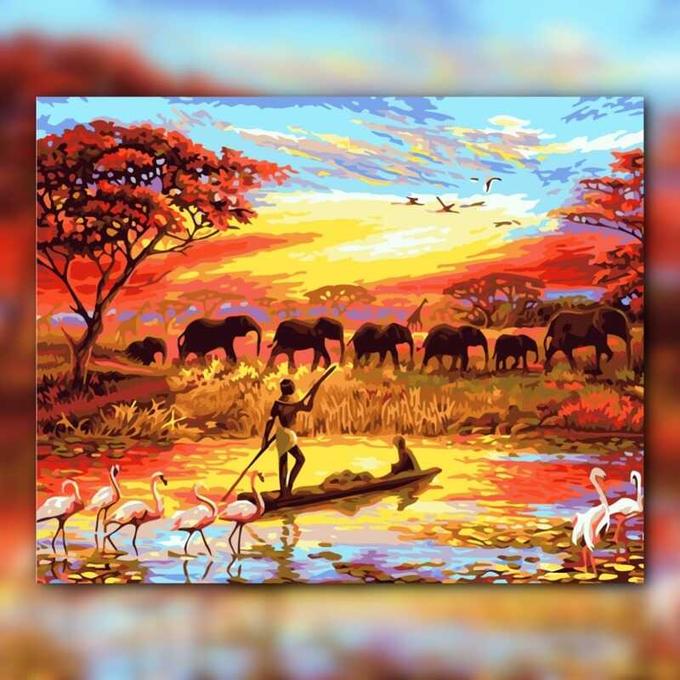 أدوات رسم لوحة سفر الألوان