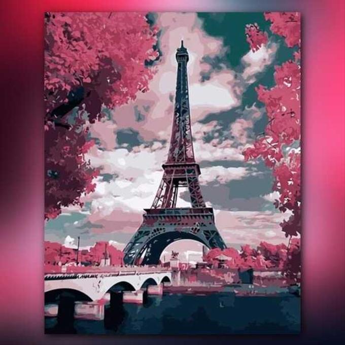 أدوات رسم لوحة باريس بالوردي