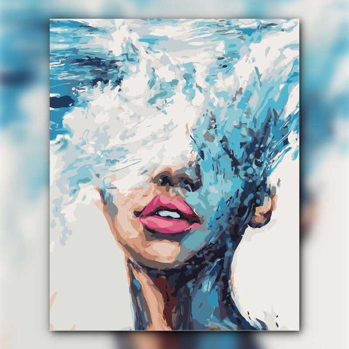 أدوات رسم لوحة موجات من الصمت
