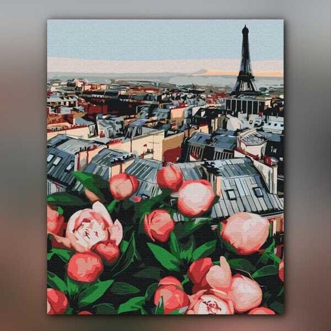 أدوات رسم لوحة نسمات باريس