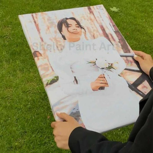 تصميم لوحة تلوين بصورة من اختيارك