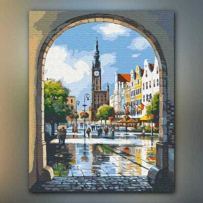 أدوات رسم لوحة بوابة الساحة