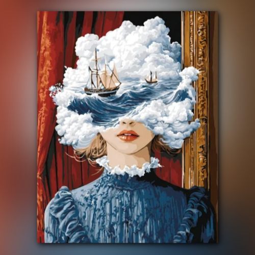 أدوات رسم لوحة العاصفة الصامتة