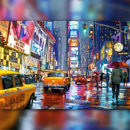 أدوات رسم لوحة أضواء نيويورك