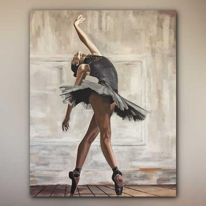 أدوات رسم لوحة رقصة الباليه