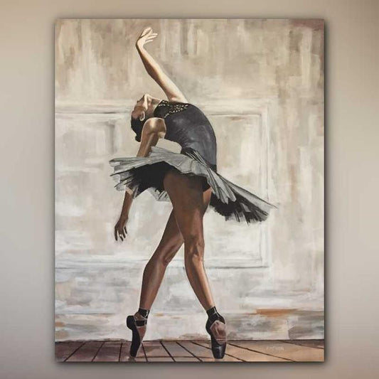 أدوات رسم لوحة رقصة الباليه