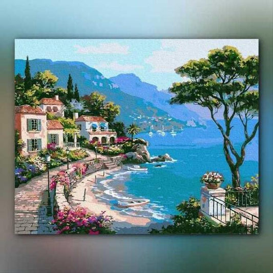 أدوات رسم لوحة الخليج المتوسطي