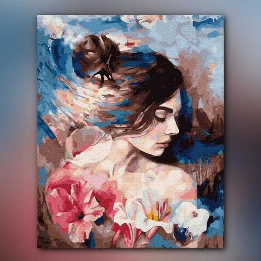 أدوات رسم لوحة مشاعرغير واضحة