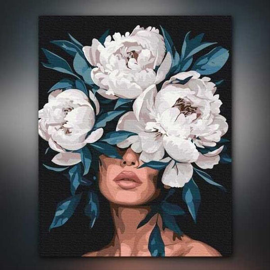 أدوات رسم لوحة سر الزهور