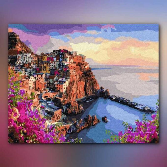 أدوات رسم لوحة صقلية الزاهية