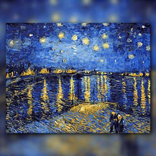 أدوات رسم لوحة قناديل السماء