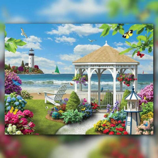 أدوات رسم لوحة زهرة البحر
