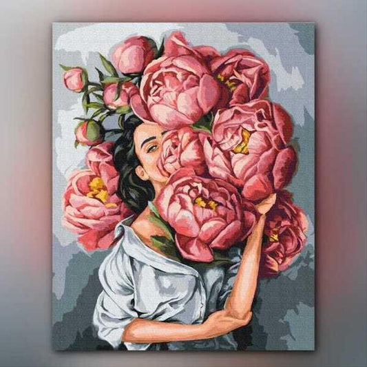 أدوات رسم لوحة سحابة الورود