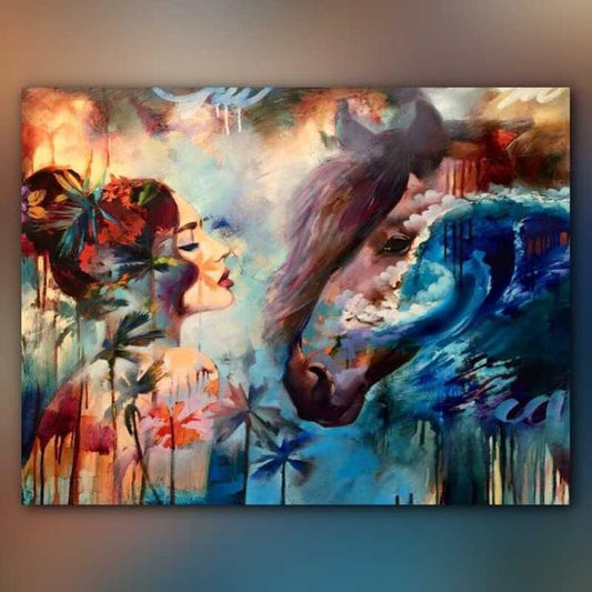 أدوات رسم لوحة انعكاس الروح