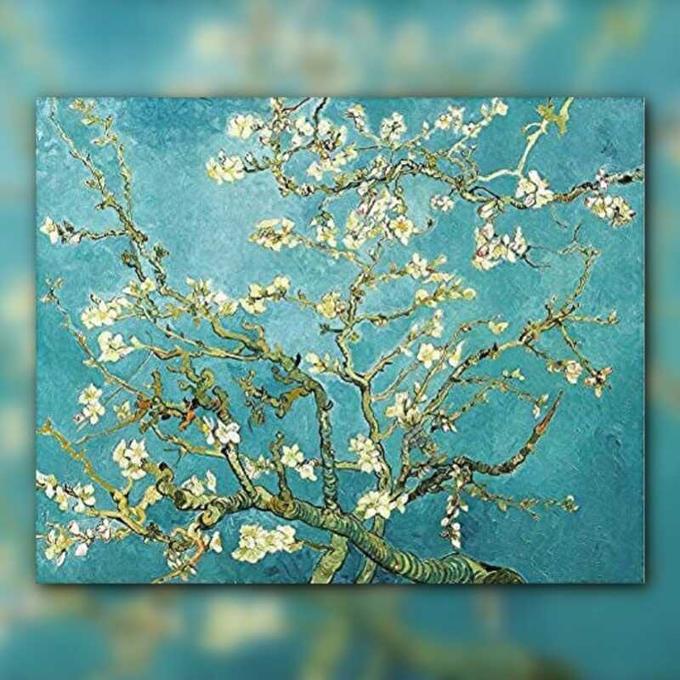 أدوات رسم لوحة إطلالة الربيع