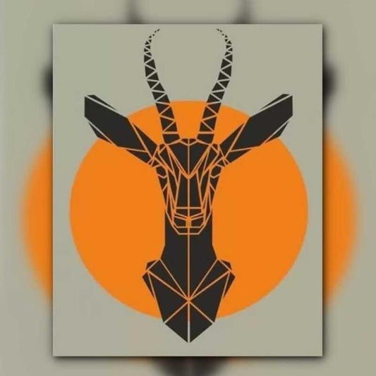 لوحة الغزال الإفريقي