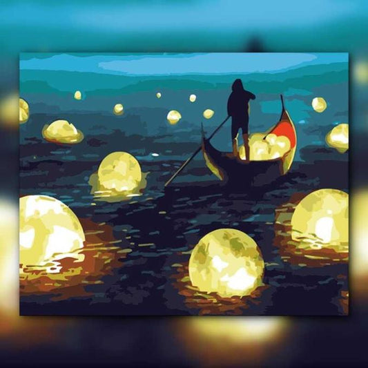 أدوات رسم لوحة رحلة إلى الأمل