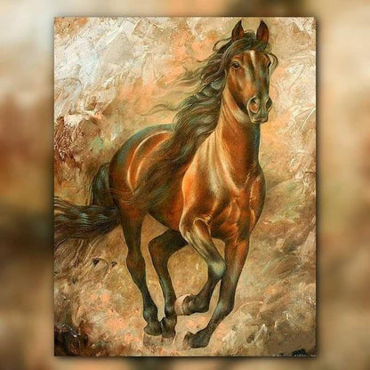 أدوات رسم لوحة الحصان الجامح