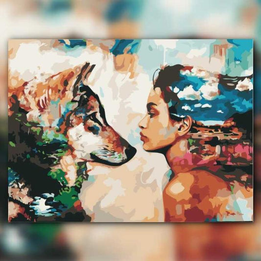 أدوات رسم لوحة انعكاس الروح II