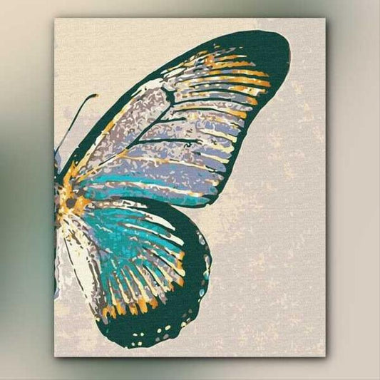 أدوات رسم لوحة فراشة الزمرد