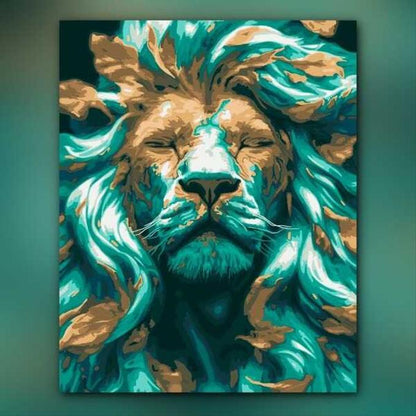 أدوات رسم لوحة الأسد اللامع