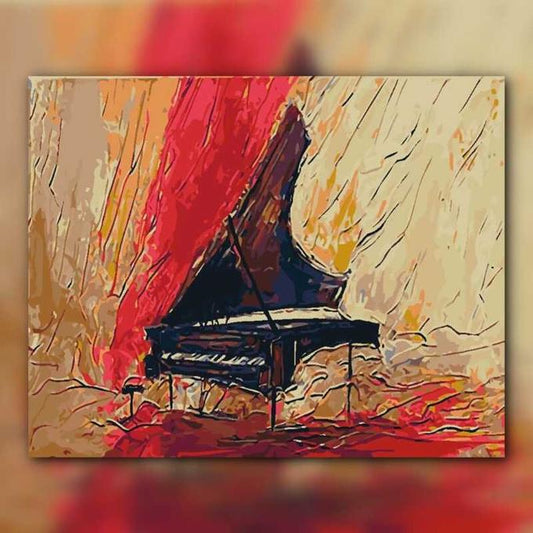 أدوات رسم لوحة البيانو