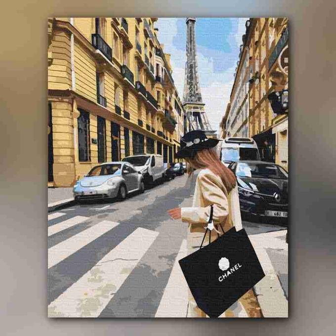 أدوات رسم لوحة أناقة باريس