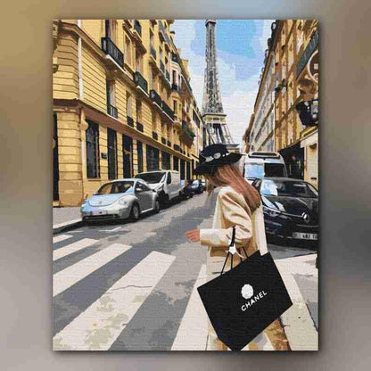 أدوات رسم لوحة أناقة باريس