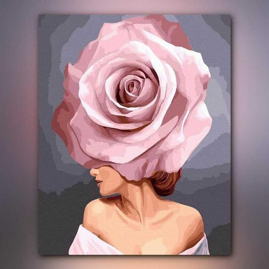 أدوات رسم لوحة طبقات الأنوثة الرقيقة