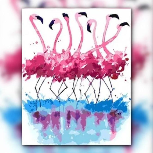 أدوات رسم لوحة باليه بحيرة البجع