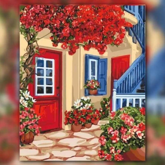أدوات رسم لوحة حديقة الأحلام