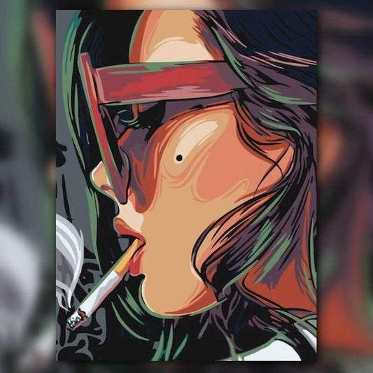 أدوات رسم لوحة نظرة عميقة