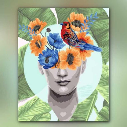 أدوات رسم لوحة تفتح الأفكار