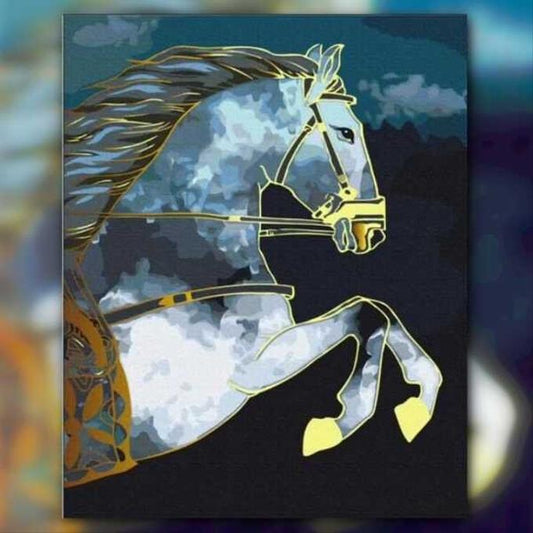 أدوات رسم لوحة الخيل الملكي