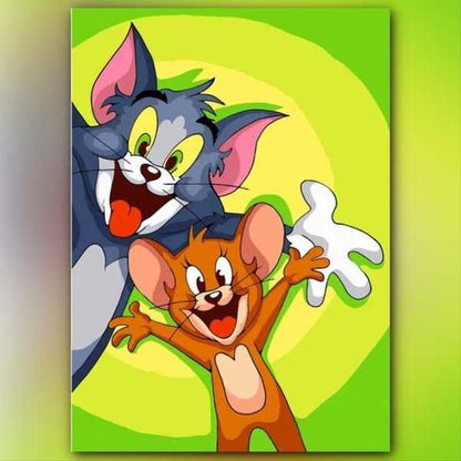 أدوات رسم لوحة لحظة فرح