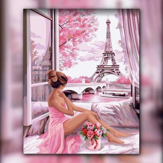 أدوات رسم لوحة نافذة باريس