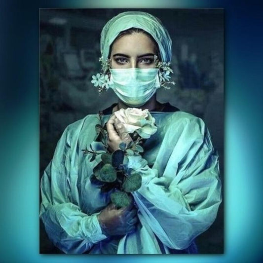أدوات رسم لوحة الملاك الحارس
