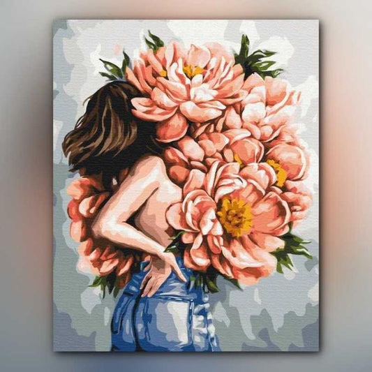 أدوات رسم لوحة سحر الأنوثة