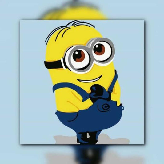 أدوات رسم لوحة مينيونز الخجول