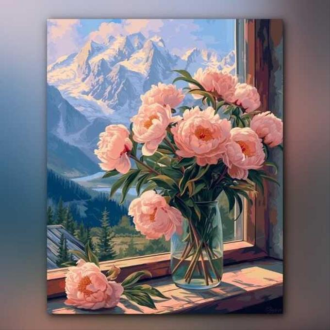أدوات رسم لوحة شُبّاك الشوق