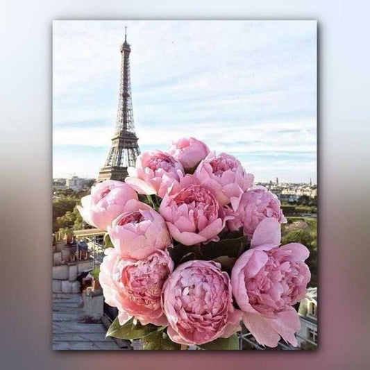 أدوات رسم لوحة روز باريس