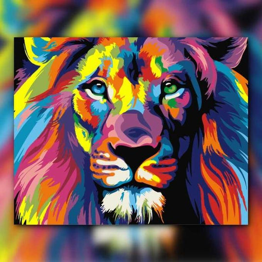 أدوات رسم لوحة ألوان الملك