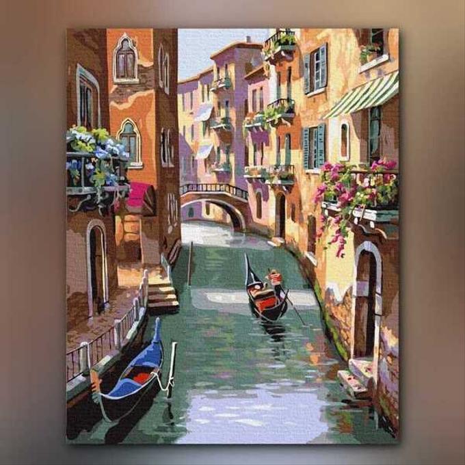 أدوات رسم لوحة شوارع البندقية