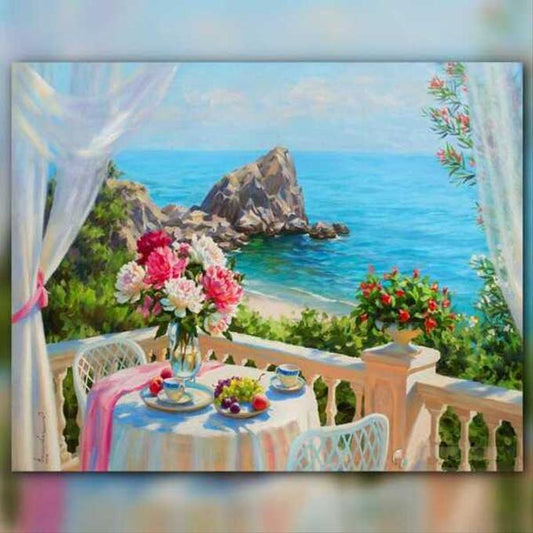أدوات رسم لوحة الإجازة