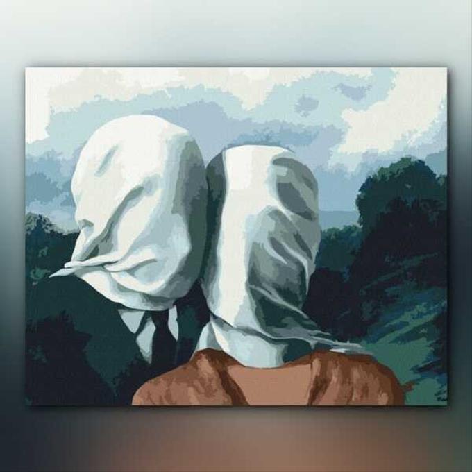 أدوات رسم لوحة العشاق