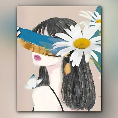 أدوات رسم لوحة عين القلب